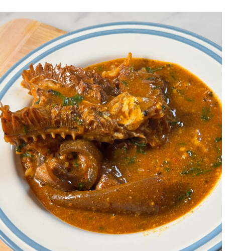 Ogbono Soup((Take away size) with Beef