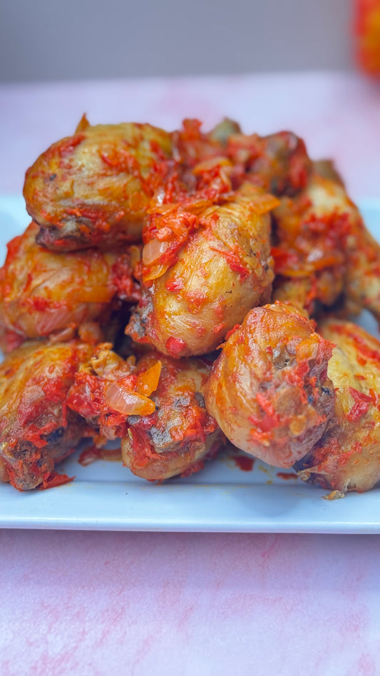 Peppered chicken (3pcs)